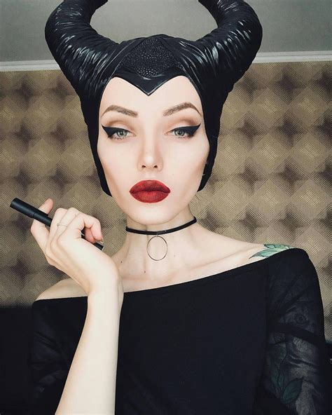 female villain makeup